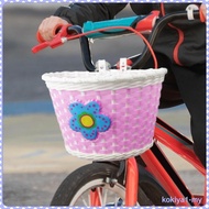 [KokiyaedMY] Bike Basket Girls Front Frame Bike Basket Handlebar Basket for Kids