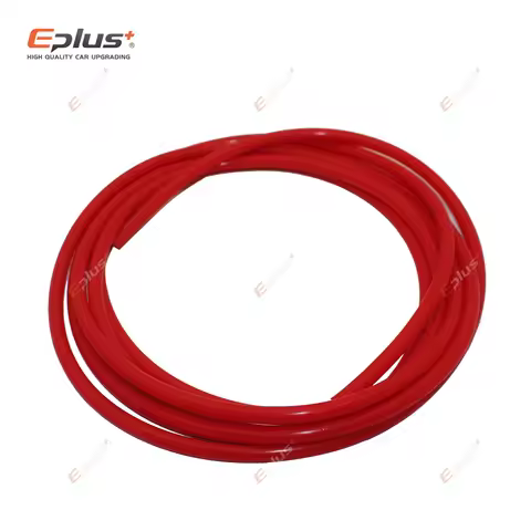 EPLUS Red Silicone Vacuum Tube Hose Universal High Temperature Flame Resistant 3mm 4mm 6mm 8mm for H