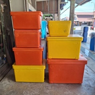 Ocean Cooler Box 35L - 220L / Ice Container Frozen Storage Box