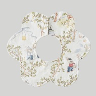 OAK FAMILY | Khăn quấn cổ bò bằng cotton nguyên chất Oak Family có thể xoay được thấm hút nước bọt c