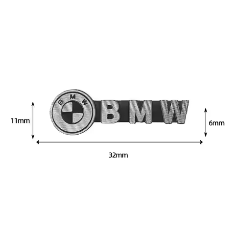 4pcs 3D aluminum speaker stereo speaker badge emblem Sticker For BMW 1 3 5 7 Series M F01 F20 F10 F1