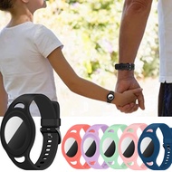 Soft silicone Airtag wristband for kids, Airtag watch band kids, soft silicone Airtag wristband kids, lightweight GPS tracker holder compatible with  Airtag watch band for child