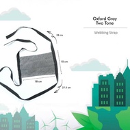 [HUSNA COLLECTION] PREMIUM Oxford Mask Retail Cloth Mask/