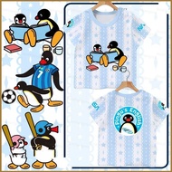 YT2 PINGU 2026 football FIFA T-shirt 110cm-160cm kids adults anime short sleeve top YT2