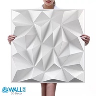 PVC 3D Decorative Wall Panel Tiles Cladding Board Wall Paper Foam PVC Ceiling Panel Home Decoration