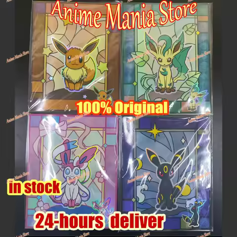 In Stock PTCG Card Chinese Gem Pack Vol 2 Series Gift Sylveon Leafeon Umbreon Eevee Card Collection 