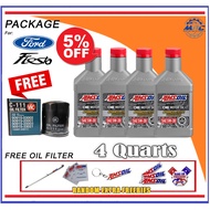 AMSOIL OE Motor Oil 5W-30 Fully Synthetic GASOLINE ENGINE oil 4 Quarts for FORD FIESTA