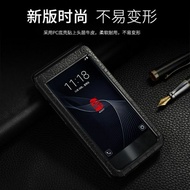 Samsung w2019 Premium Leather Case Shell Full Flip Cover Crocodile Full Set Screen Protector - Ready