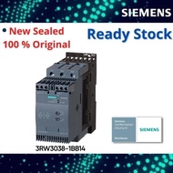 SIEMENS 3RW3038-1BB14 SIRIUS Soft Starter S2 72A, 37kW/400V, 40°C 200-480V AC, 110-230V AC/DC