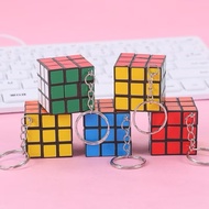 GANTUNGAN 3cm mini fabric rubik with key chain gmm Rubik Cube Rubik Cube 3x3 Rubik Cube Magnetic