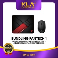 FANTECH 1 BUNDLING - Fantech W193D Wireless 2.4ghz Bluetooth + Fantech Vigil MP256 Gaming Mousepad O