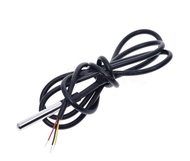 DS18B20 Digital Temperature Sensor Probe Waterproof โพรบวัดอุณหภูมิ DS18B20 แบบกันน้ำพร้อมส่งในไทย