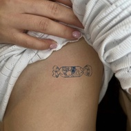 GATTOO Toffee Waterproof Non-Reflective Two-Week Plant Tattoo Sticker