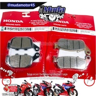 (100% ORIGINAL) HONDA CBR250RR (2021-24) FRONT DISC PAD // 06435-K64-N01 // PAD BRAKE DEPAN