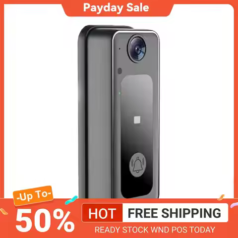 Wireless Camera Doorbell Two-Way Audio Smart Video Doorbell Doorbell Cloud Powered Home Camera