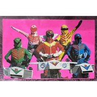 Vintage Stickers - Himitsu Sentai Gorenger Xiao Liumang