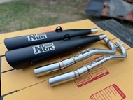 ท่อเวฟ125 S R บังลม คอไล่เกาะสปิง 2วาว4วาว