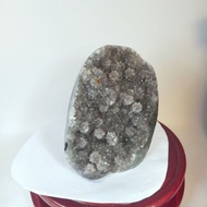 QQ 1 Natural Amethyst crystal geode.