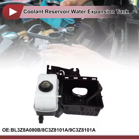 UXCELL Engine Coolant Reservoir Water Expansion Tank for Ford F-150 Expedition for Lincoln Coolant B
