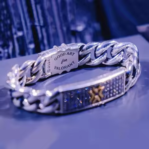 VALORANT Kang Kang Popular Game 2D Peripheral Character Bracelets with The Same Style Cosplay Costum