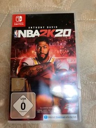 Nintendo Switch - NBA2K20 遊戲盒+遊戲說明書（冇遊戲卡！！）