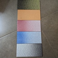 4-Inch Floor Tiles 8 Inches Thick Yellow (Sold As A Set/5 Sheets) The Surface Is Rough. Non-Slip And