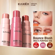 KAXIER Blush Stick - Pensel Blush 3 Fungsi Tahan Lama (High Pigment, Non-Cakey) 6g