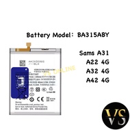 Battery BA315ABY for Samsung A31 A22 A32 A42 Premium Quality Battery