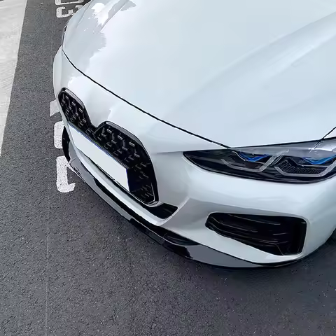High Quality Front Bumper Lip Diffuser Spoiler For BMW 4 Series G22 G23 420i 430i i4 M50 M Sport 2-D