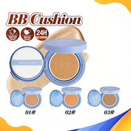 BB Cushion Waterproof Air Cushion Natural Long Lasting Facial Makeup BB Cream High Coverage Poreless