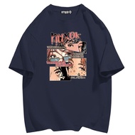 buxom design oversize t-shirt basic cotton fashion unisex tops color shirts trendy oversized tshirt