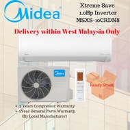 Midea 1Hp Xtreme SavE Inverter R32 Air Conditioner / Aircond / Air Cond - DELIVERY WITHIN WEST MALAYSIA ONLY