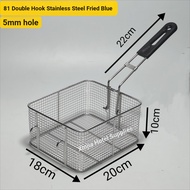 B. b.Low Price Spike 81 Frying Sieve Frying Mesh Sieve Mesh Stainless Steel Frying Basket Electric F