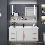 Washbasin Bathroom Slate Combination Light Luxury Nordic Set Toilet Wall-Mounted Washbasin Washbasin