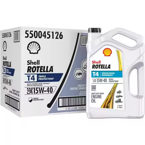 Hot selling product best seller Shell-11Rotella T4 Triple Protection 15W-40 Motor Oil, 1 Gallon (3 P