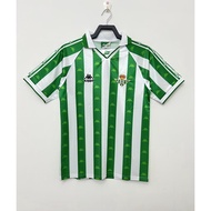 Casual Sports Retro Football Jerseys 95 * 97 Royal Betis Home Kit *---&*&
