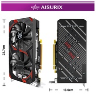 AISURIX VGA RX 580 8GB การ์ดจอ 2048SP 256BIT GDDR5 RX580 8GB AMD แสดงการ์ด