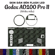 3M Skin with Godox AD100 Pro II flash stickers (Many models) | Anti-fouling film for camera accessor