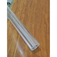 Acrylic pipe / clear acrylic od 16mm x id 12mm x 100cm