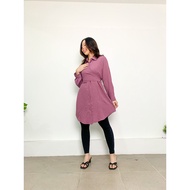 C5X JEANS - Cherry Tunic Dress Cringvel Airflow HijabWanita
