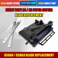 A4 A3 Heavy Paper Cutter Blade Replacement 858A4 858A3 Paper Trimmer Guillotine Cutter Pemotong Kert