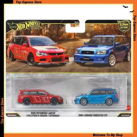 Hot Wheels Premium 2026 Car Culture Children Toys Hotwheels 1:64 Car Model Boys Kids Toys Mitsubishi