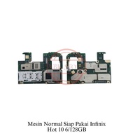 Mesin Normal Infinix Hot 10 6/128Gb Clsz