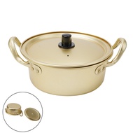 LOMC|Korean Ramen Pot Instant Noodle Pot Korean Drama Soup Pot Yellow Aluminum Pot
