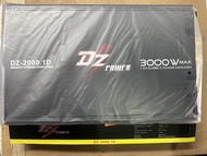 DZ power เครื่องเสียง ติดรถยนต์ DZ 2000.1 D Mosfet Power Amplifier 3000 W MAX 1 Channel Class D Powe