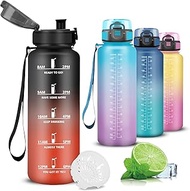 Water Bottle, 1 5 Litre Sports Water Bottle, Leak-Proof, Easy to Clean, Suitable for Carbonated Drin