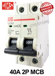 UMS 40A 2POLE MCB
