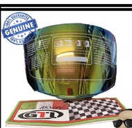 GTL VISOR HELMET RAINBOW/BLACK/TRANSPARENT