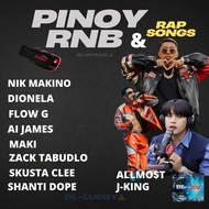 Popular Pinoy Rnb And Rap Songs Downloaded In Usb Flash Drive With Otg Adapter And Keychain