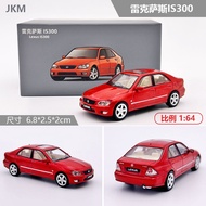 ⭐24h⭐1:64 JKM Lexus IS300 Alloy Car Simulation Model Alloy Diecast Car Model
